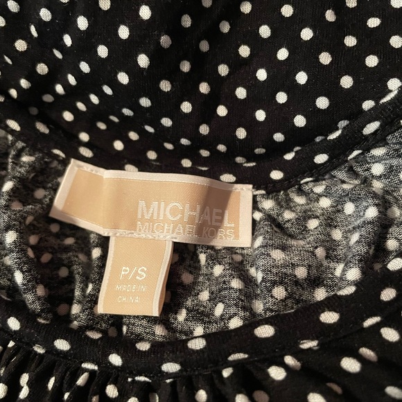 Michael Kors Womens small Peasant Top - Picture 2 of 2